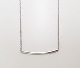 שרשרת כסף גליל 33X2 מ"מ